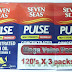 3 X120's SevenSeas Pulse HS Triomega Concentrated Fish Oils with Vitamin E 