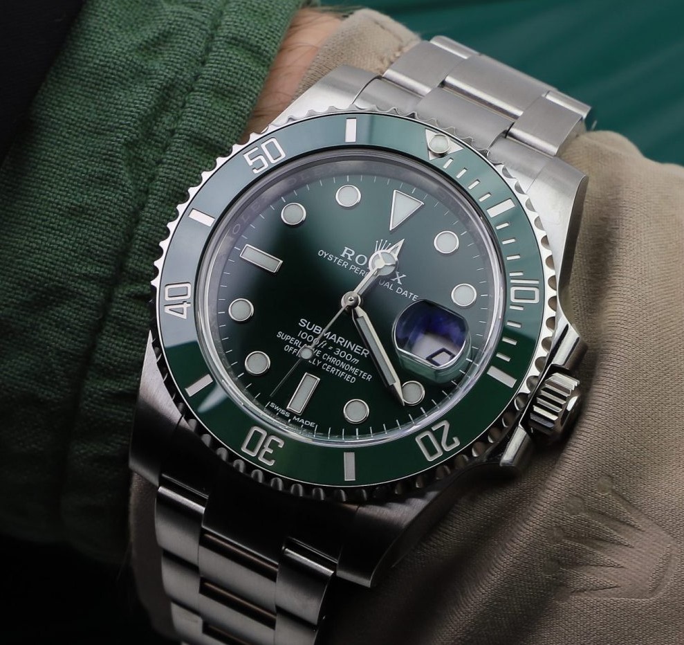Rolex Submariner Date, Hulk] never did believe the hype until