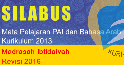 Silabus Qur�an Hadits MI Kurikulum 2013 Revisi Terbaru