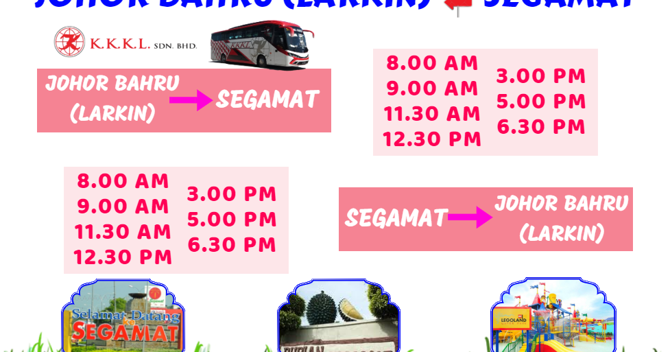 Xploring Johor Jb Segamat Express Bus Kkkl