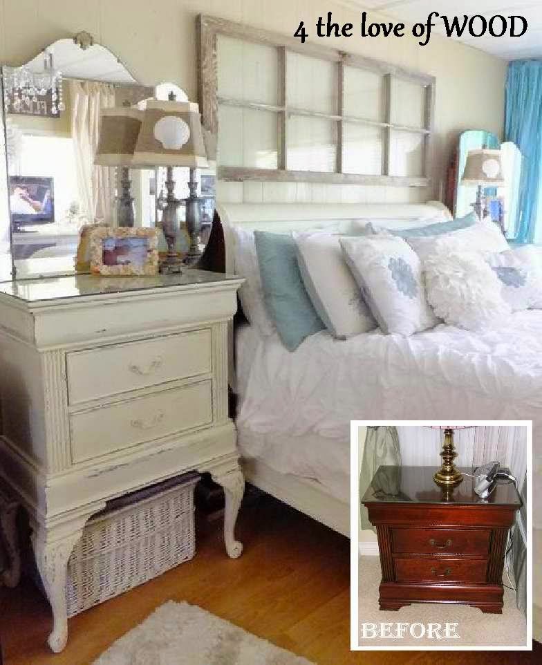 4 the love of wood TALLER NIGHTSTANDS using chairs