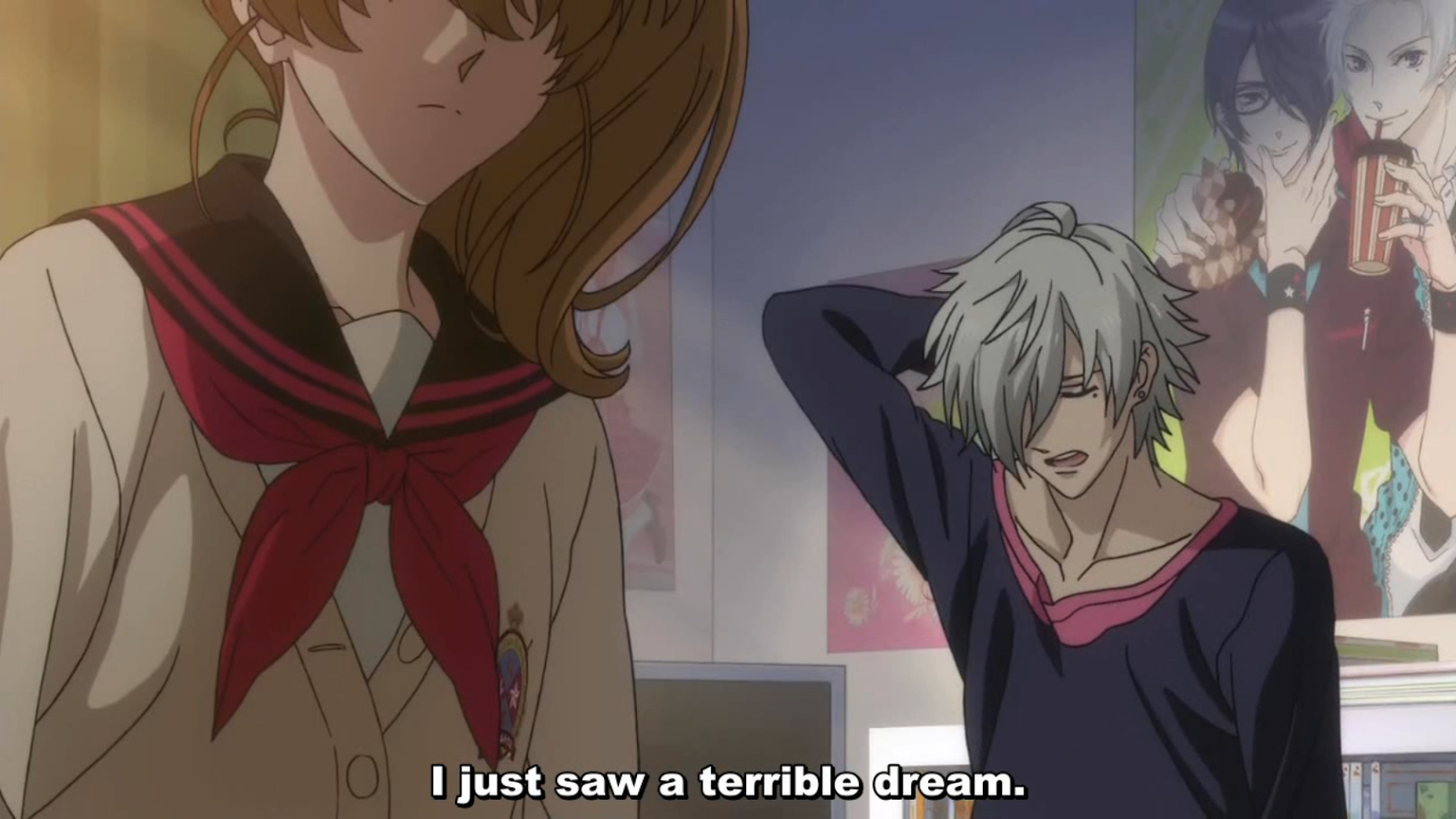 Beautiful anime nature picture Brothers Conflict Episode 8 Angsty