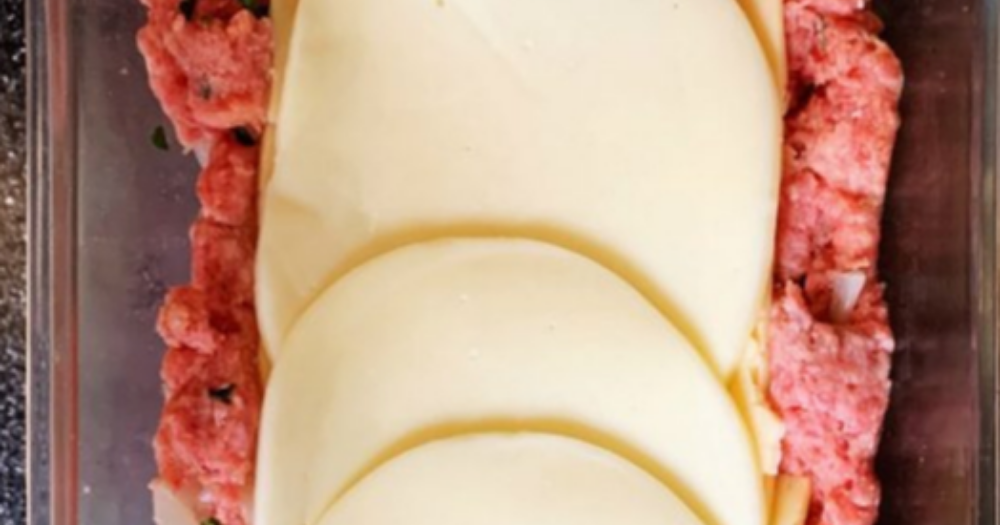 Keto Cheese Stuffed Meatloaf