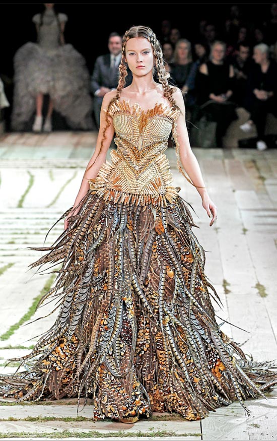 Formal Wedding Dresses: Alexander McQueen 2011 Summer Dresses Collection