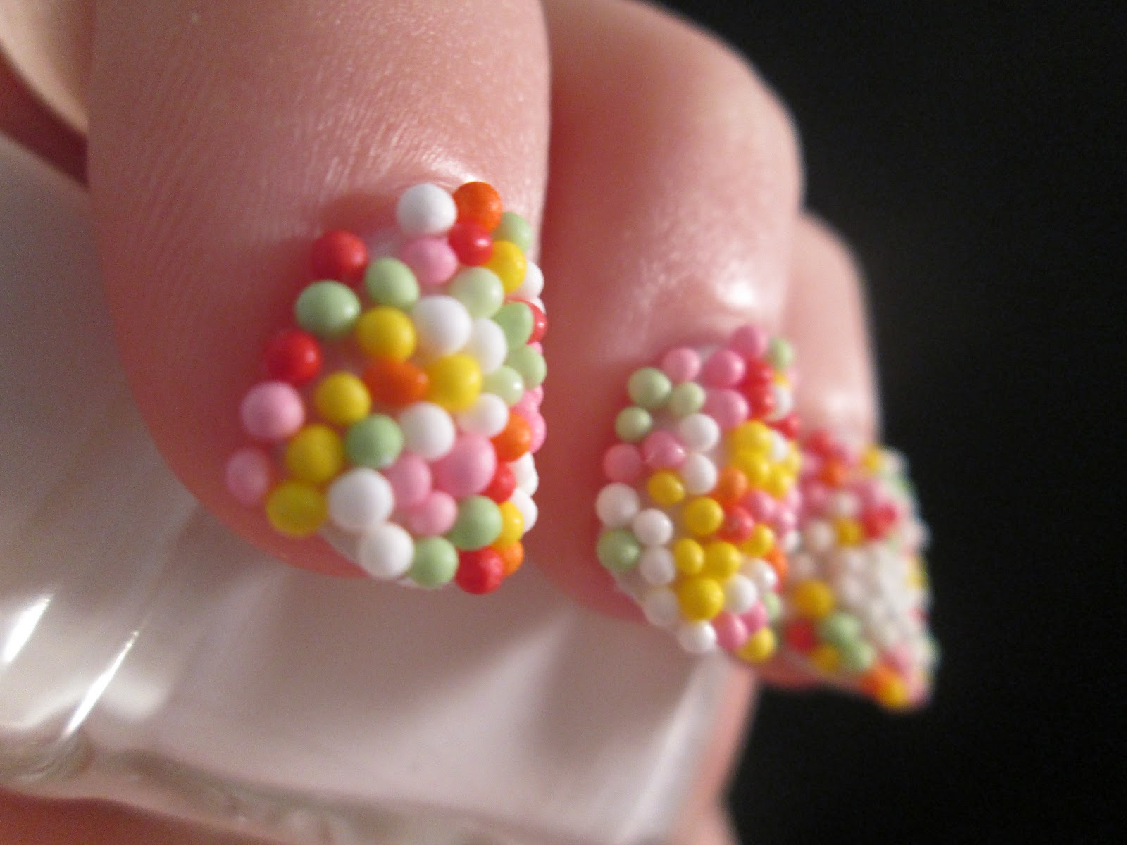 PiggieLuv: Candy nail art
