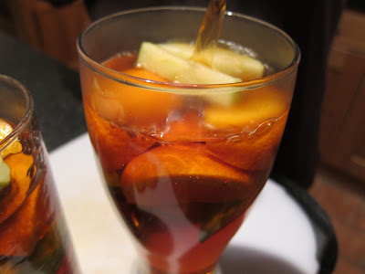 Winter Pimms punch
