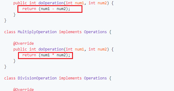 return Java Keyword with Examples