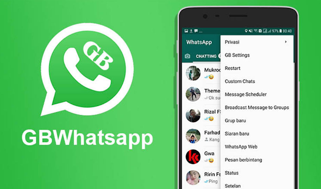 Cara mengubah bahasa di WhatsApp GB Cara mengubah bahasa di WhatsApp GB