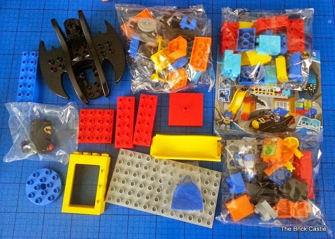 LEGO DUPLO Batcave Adventure set review bags