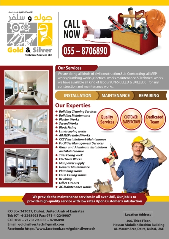 Gold And Silver Technical Services Llc Dubai Civil Works