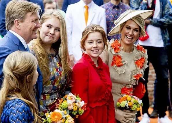 Queen Maxima, Princess Amalia, Princess Alexia, Princess Ariane