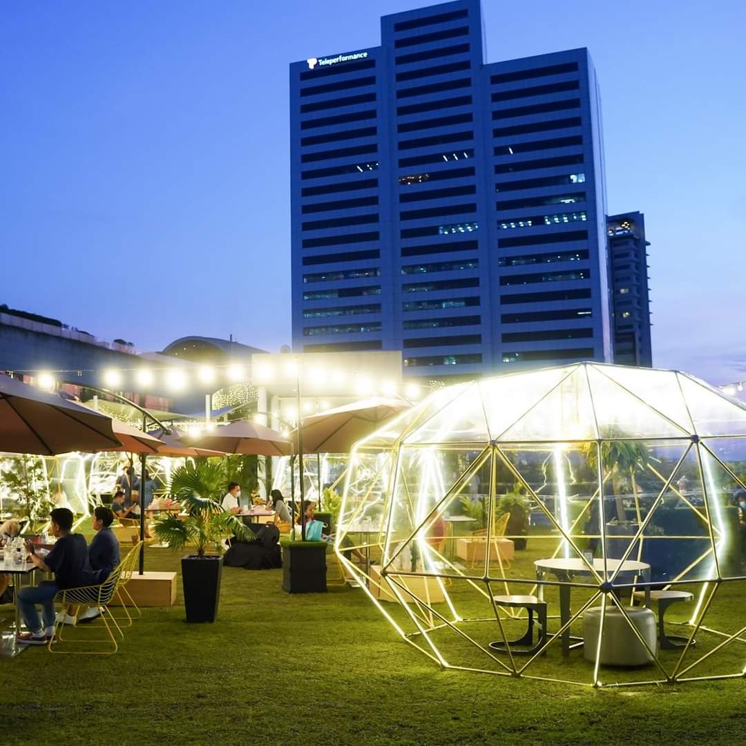 Experience Safe and unique dining experience at The Skypark SM Aura Premier