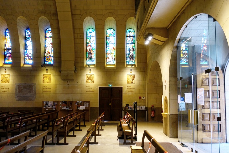 Paris Eglise NotreDame des Otages, architecture Art déco et souvenir tragique de la Commune Paris Eglise NotreDame des Otages, architecture Art déco et souvenir tragique de la Commune