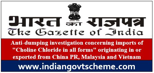 Choline Chloride in all forms