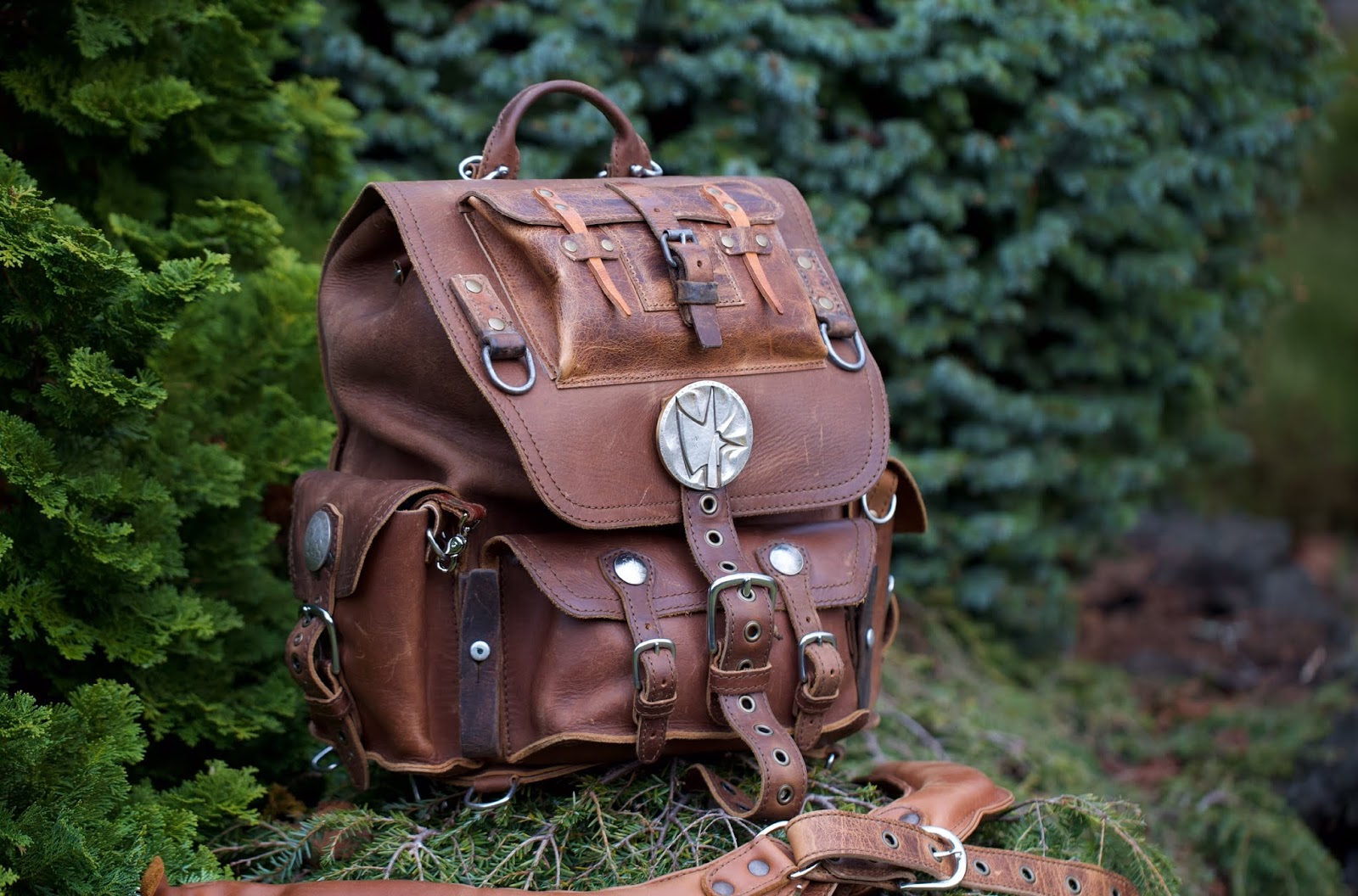 LeatherWerk Customized Saddleback Leather Co. Backpack