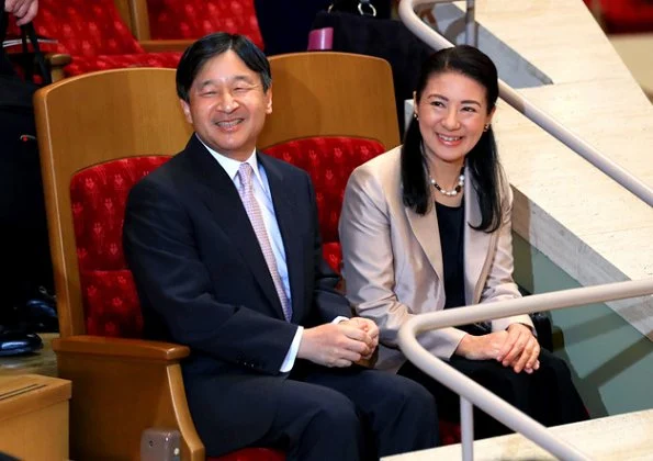 Crown Prince Naruhito and Crown Princess Masako attended a performance by violinist Itzhak Perlman