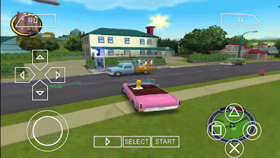 Simpsons Hit and Run PSP APK OBB Download