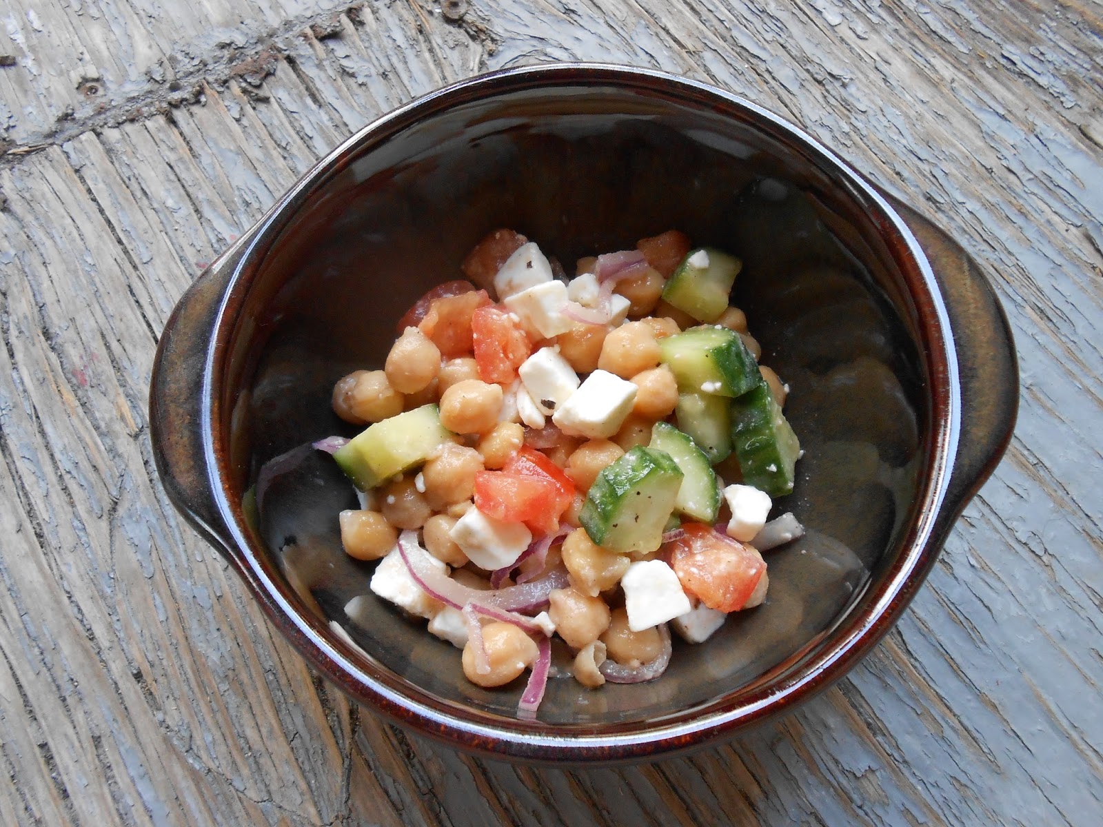 Eat cook and love: Salade de pois chiches à la grecque