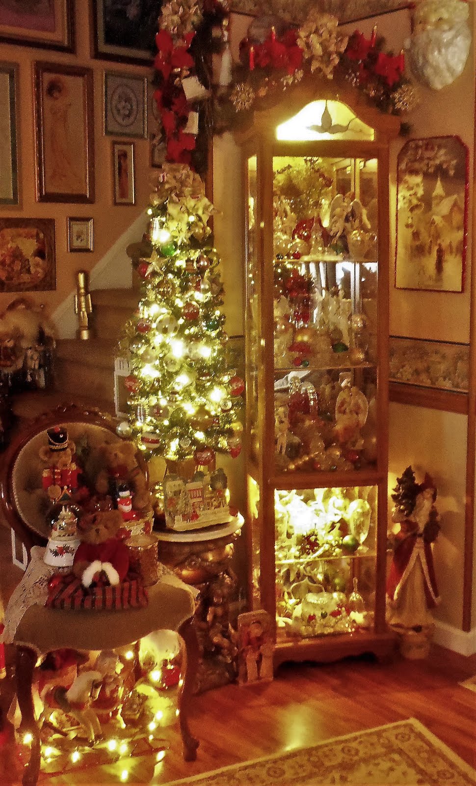 A Christmas Evening Tour of our Home, Christmas Home Tour, 2017