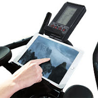 Digital Monitor & tablet holder on SNODE FIR 8722 Indoor Cycle Spin Bike, image