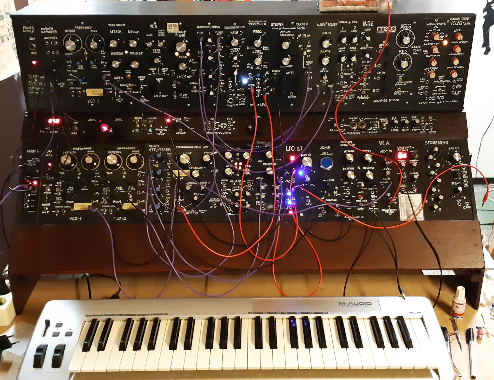 Eddy Bergman.com: Synthesizer Build part-5: THE CABINET & TIPS.