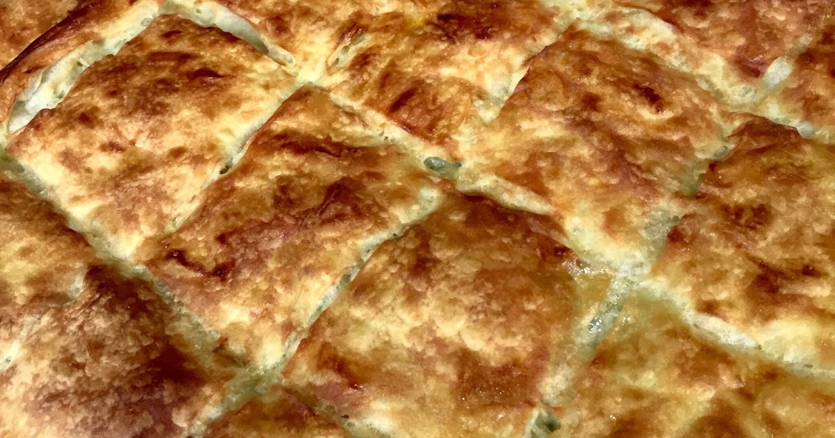 Aysel�in Mutfağı YUFKADAN ISPANAKLI TEPSİ BÖREĞİ