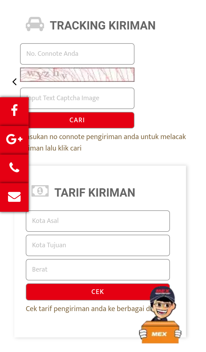 Cek Resi Mex Barlian Dirgantara Akurat Dan Mudah 2020 Mas Raffi