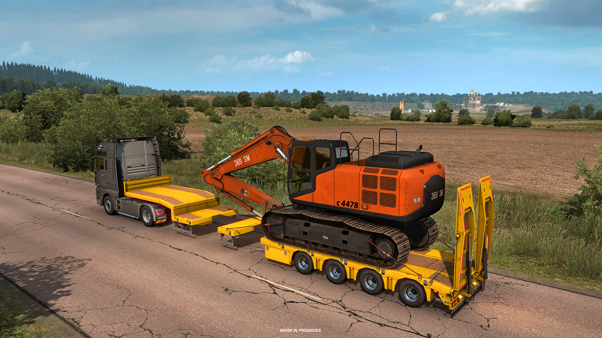 Euro Truck Simulator 2 - Volvo Construction Equipment at the best