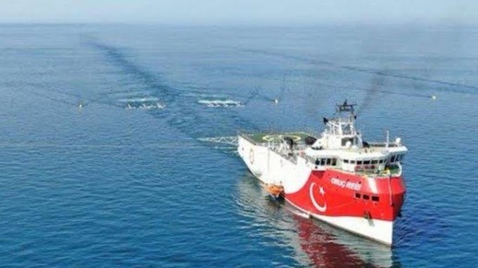 Έδεσε στο λιμάνι της Αττάλειας το Ορούτς Ρέις