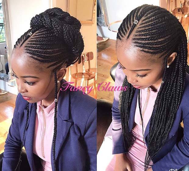 27 Best Fulani Two Braids Hairstyles To Copy This Summer 2019