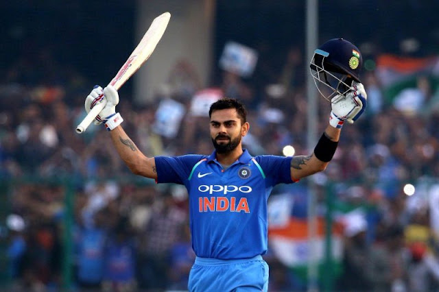 Virat Kohli becomes the fastest player to score 20,000 international runs Virat Kohli becomes the fastest player to score 20,000 international runs