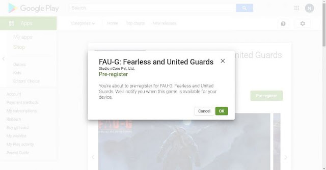 FAU-G Pre-registration started on Google Play Store