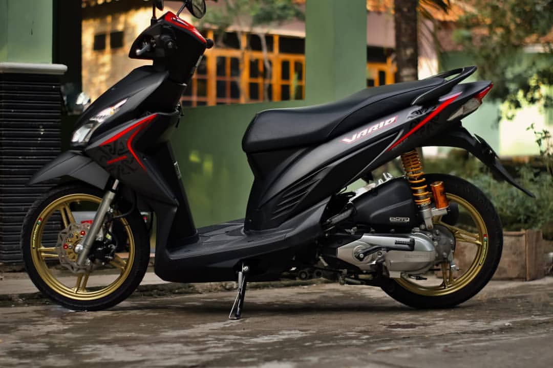 Ide Modifikasi Vario 110 Karbu Babylook Simple Terviral