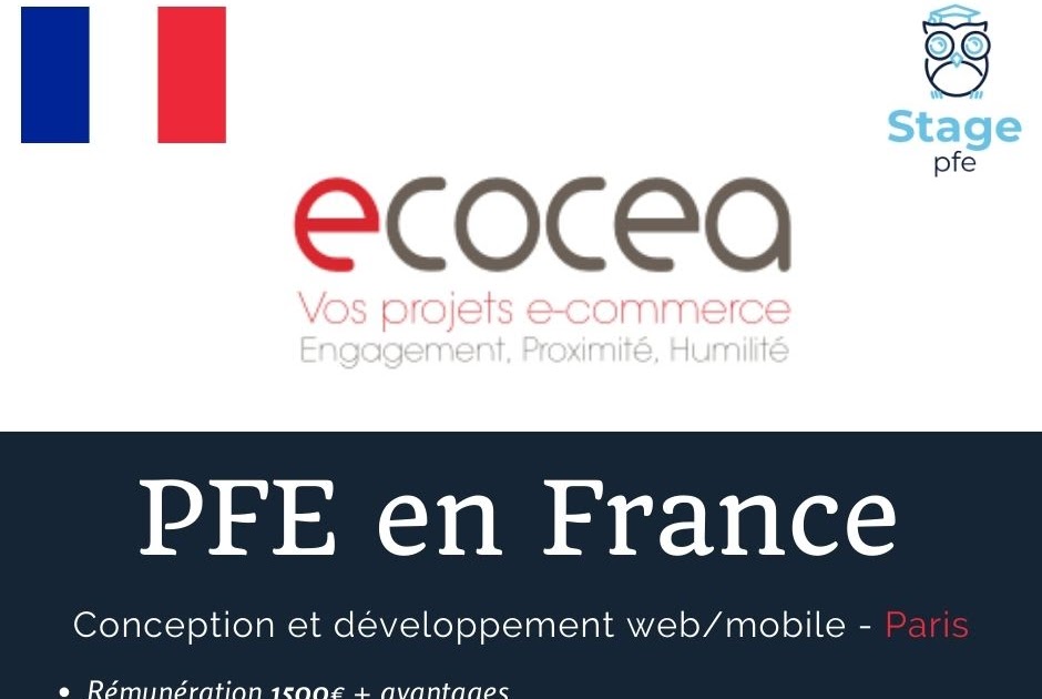 [PFE en France] Stage de fin d'études ingénieur(e) (6 mois