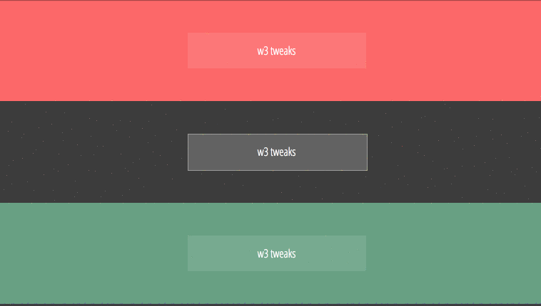 Three Simple CSS Button Hover Effects Preview