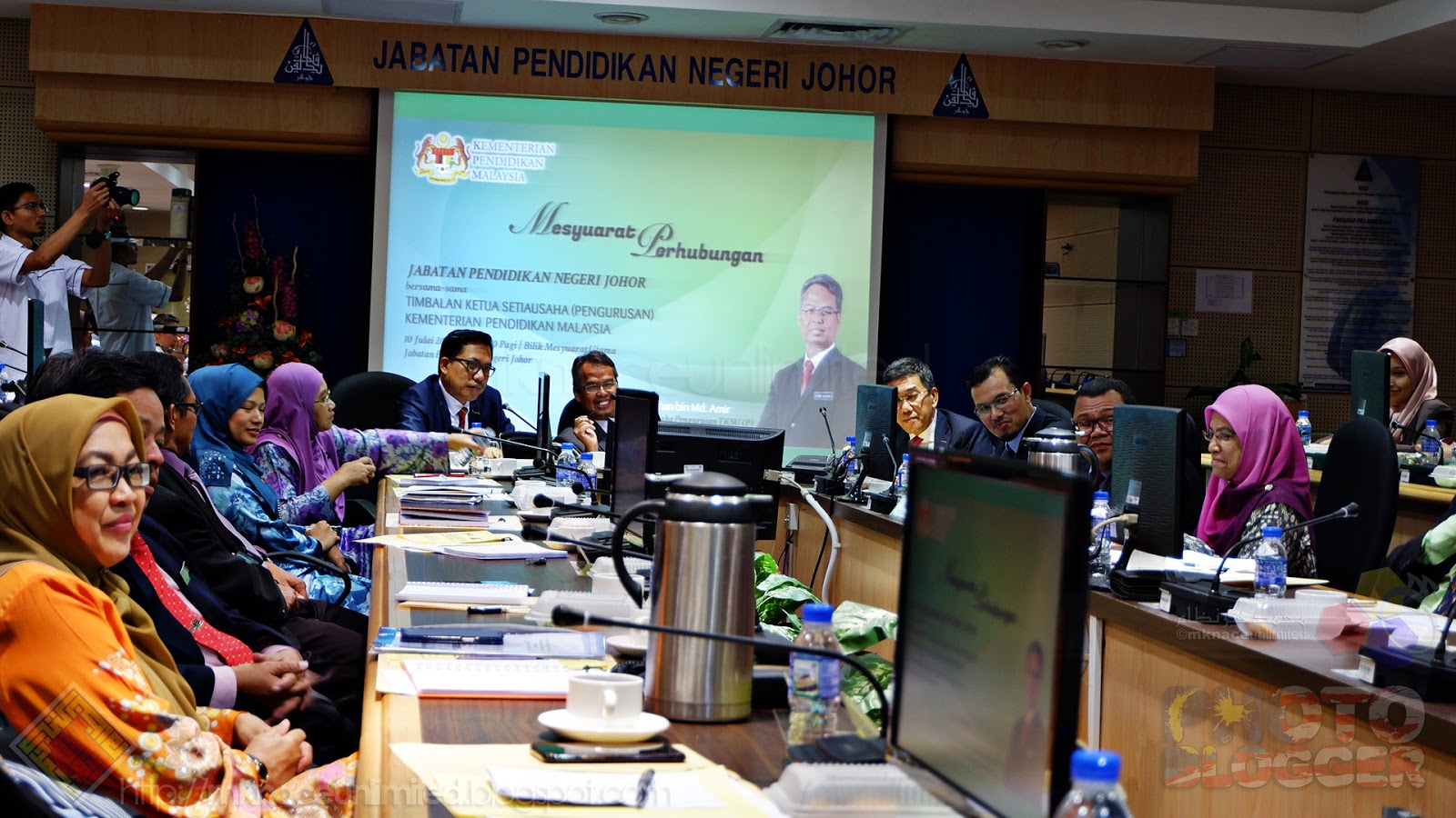 Mesyuarat Perhubungan Jpn Johor Bersama Timbalan Ketua Setiausaha Pengurusan Kementerian Pendidikan Malaysia