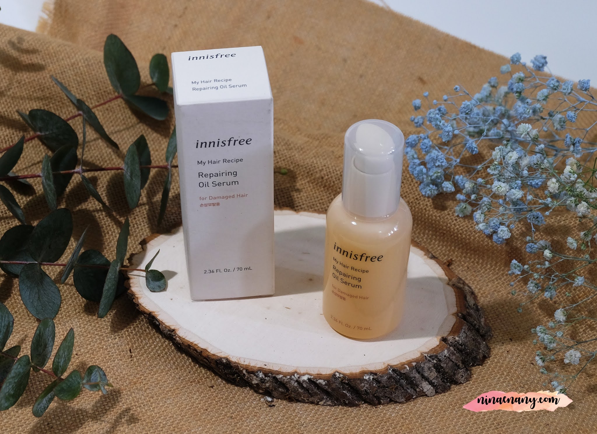 [Beauty] Innisfree My Hair Recipe Repairing Oil Serum Nina Enany