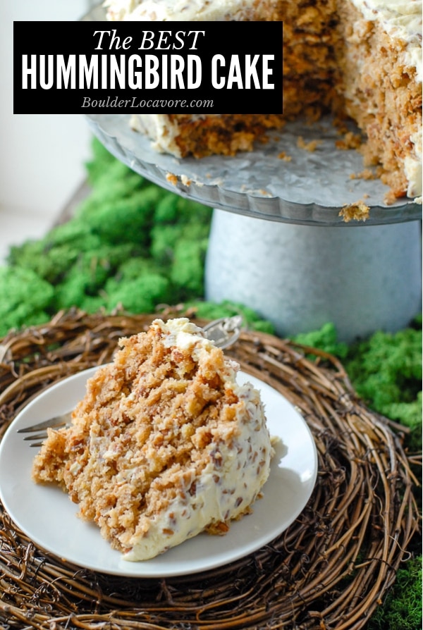 THE BEST HUMMINGBIRD CAKE CRAVING RECIPE