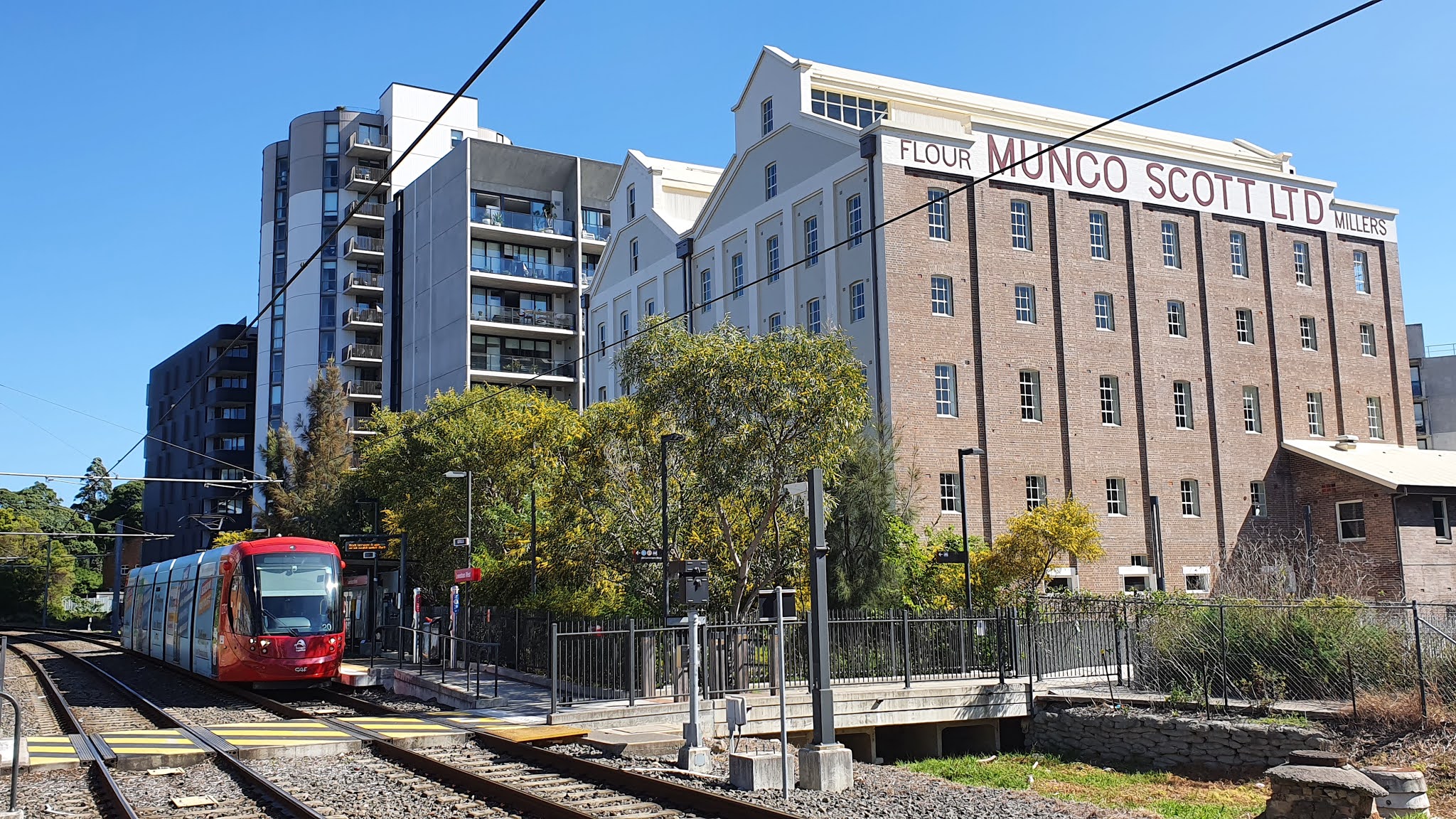 Sydney City and Suburbs Summer Hill, Lewisham West light rail stop