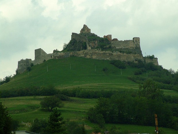 Rupea castle ruins