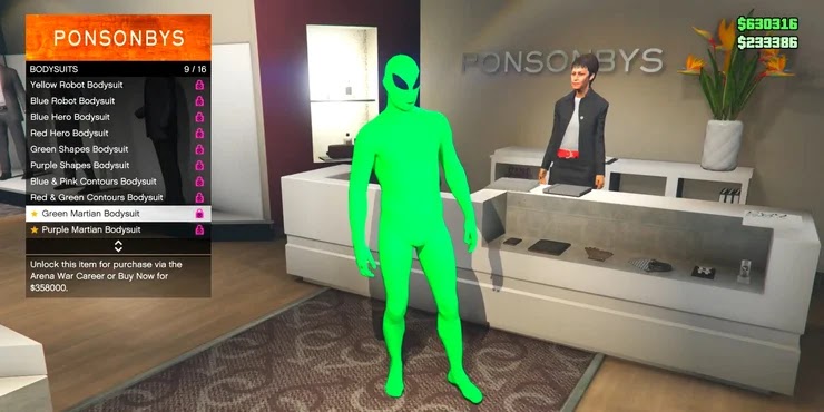 Gta Online How To Get The Alien Costume Iphone News Online Iphone Ios Reviews And Features