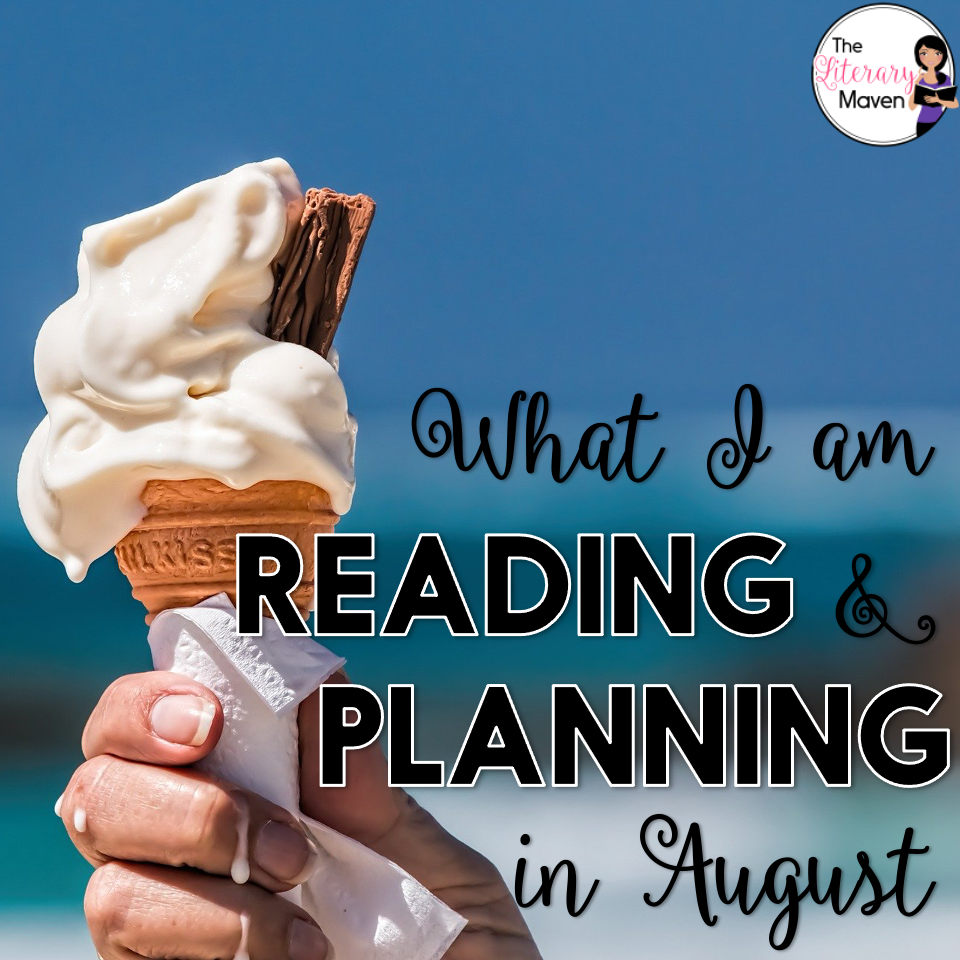 School starts up at end of August, but until then I'm enjoying summer. Here's my TBR list for the month and an update on my writing instruction plans.