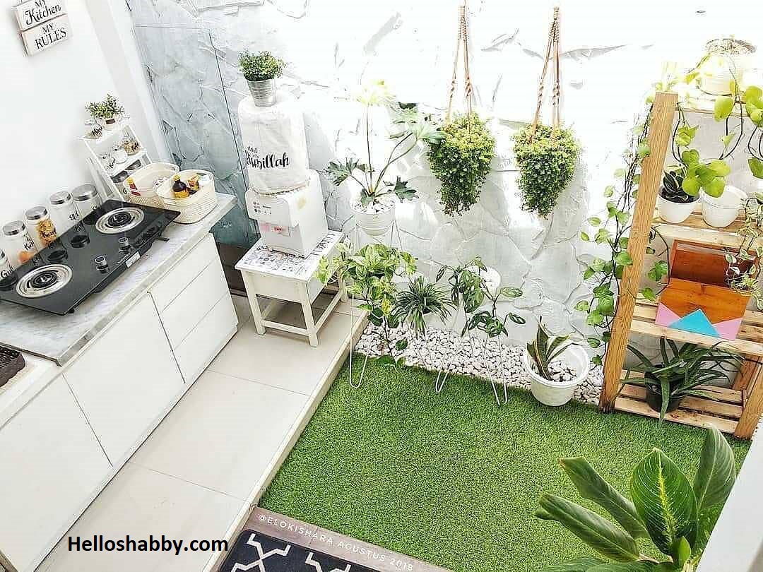 7 Contoh Desain Taman di Dalam Rumah yang Cantik. Memanfaatkan Sisa