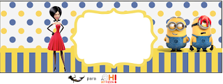 Minions, the Movie: Free Printable Candy Bar Labels. Minions, the Movie Free Printable Candy Bar Labels.