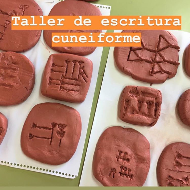 Geography and History Blog 1º ESO Ejemplos de tablillas de arcilla cuneiforme