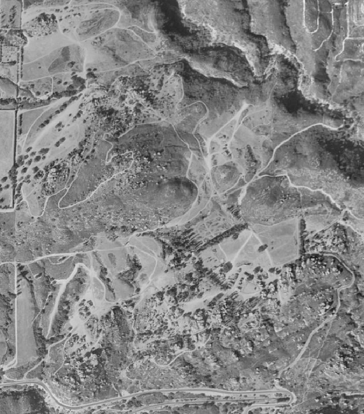 Iverson Movie Ranch: Another look at the 1952 aerial photo of Iverson