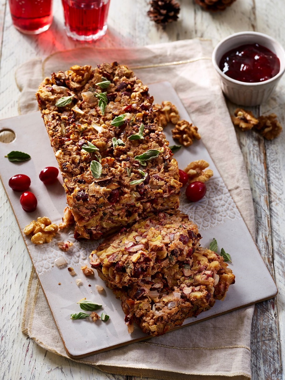Christmas Nut Loaf With California Walnuts