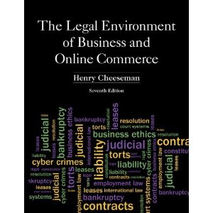 The Legal Environment Of Business And Online Commerce 7th Edition PDF