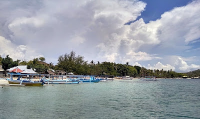 Pesona Gili Asahan di cerah pagi