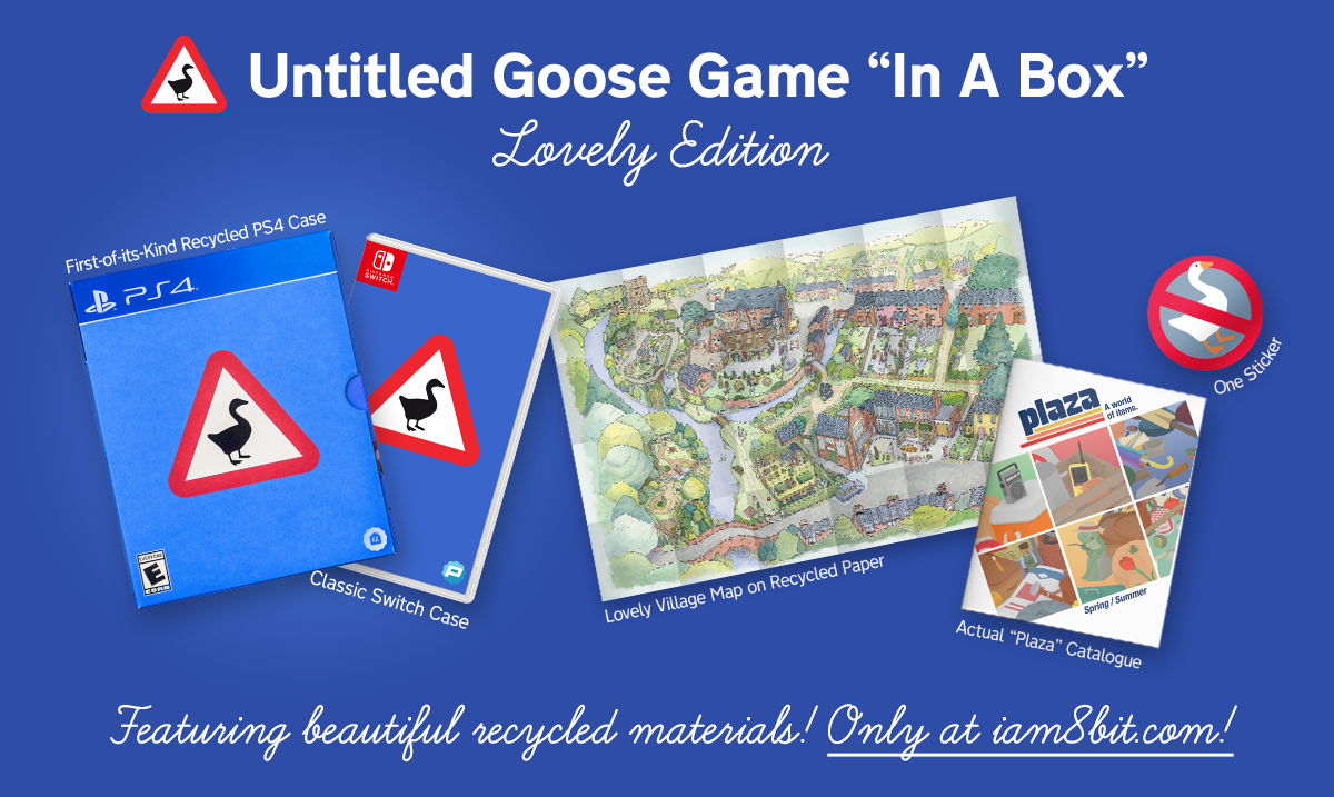 Untitled Goose Game receberá multiplayer local e chegará no Steam